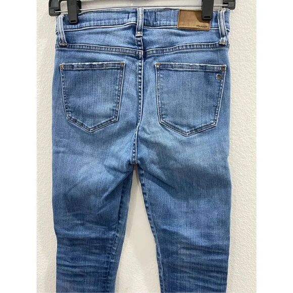 Madewell High Rise Skinny Distressed Skinny Jeans Size 26 - Picture 6 of 10
